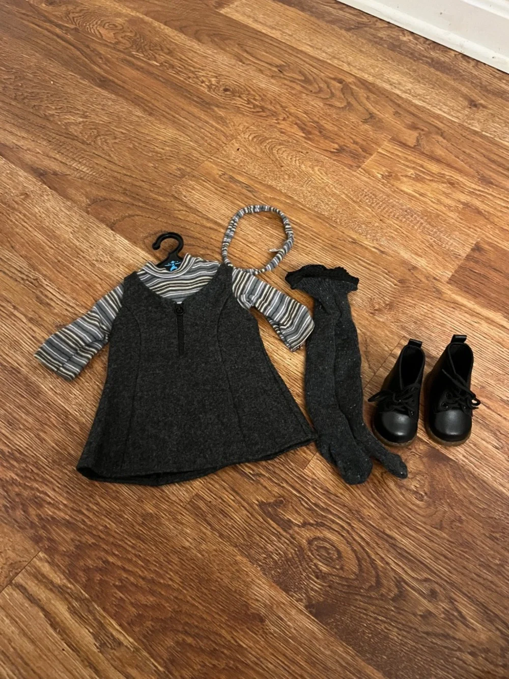 Vintage '90s American Girl School Jumper Outfit